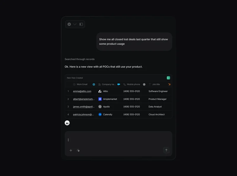 Default — Ask anything
