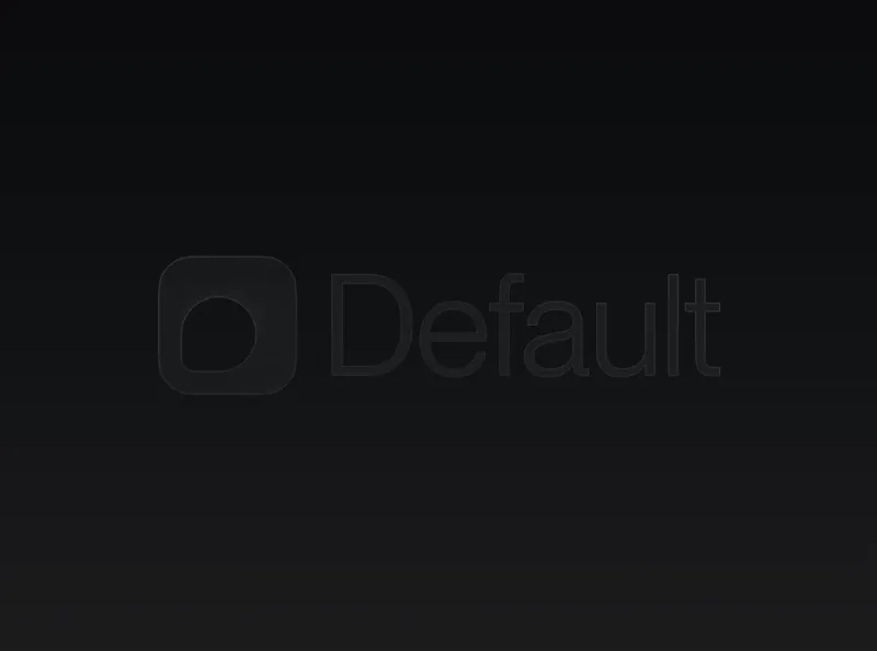 Default — The Default wordmark