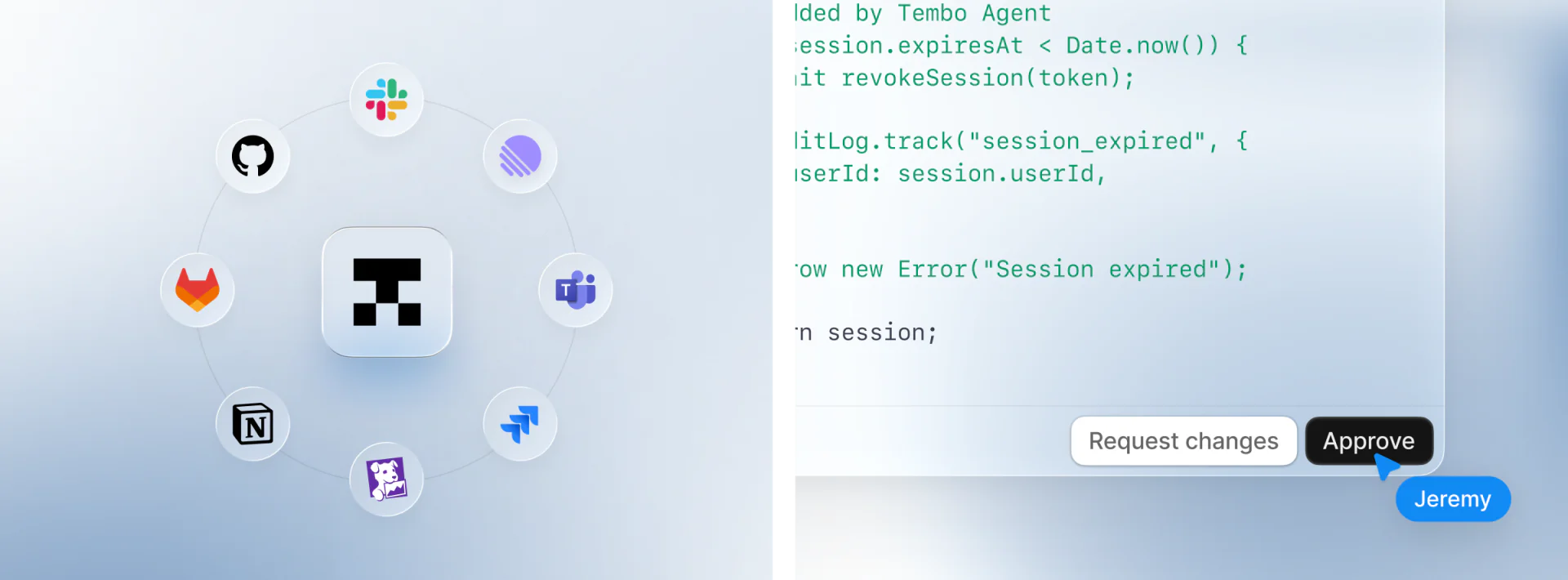 Tembo — integrations and code review